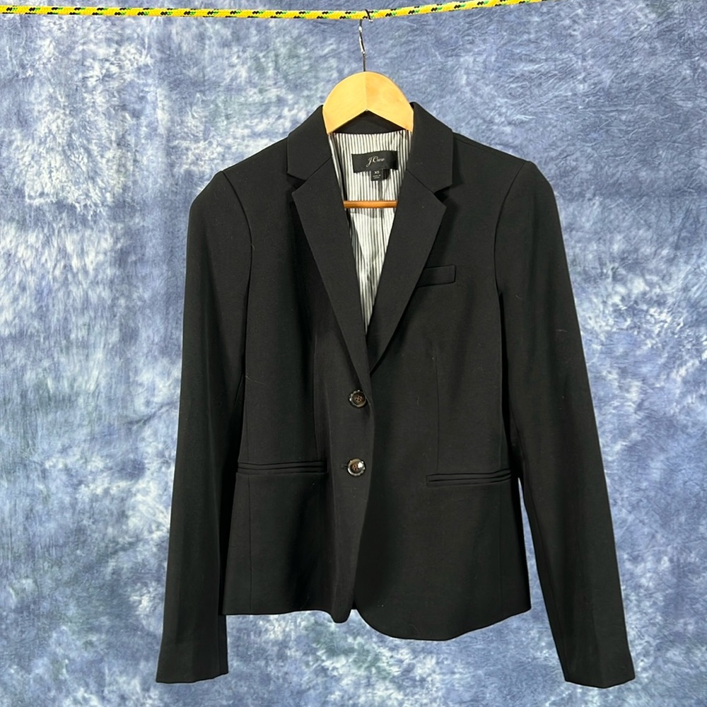J.Crew Black Schoolboy Blazer Sz XS